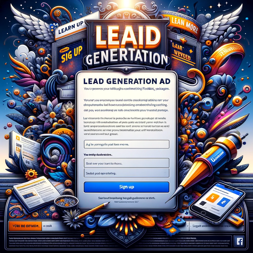 Facebook lead generation ad objective
