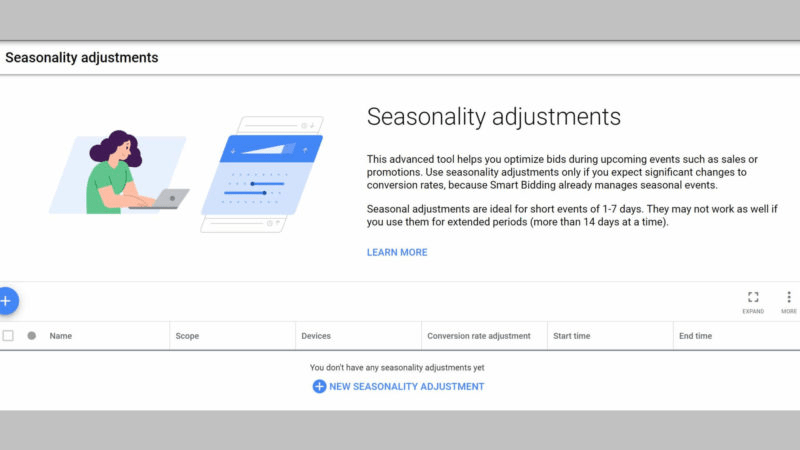 Seasonality adjustment in Google ads to boost performance 